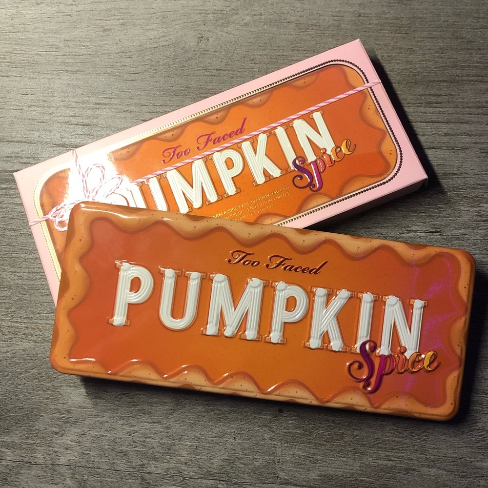 Authentic Too Faced Pumpkin Spice Palette